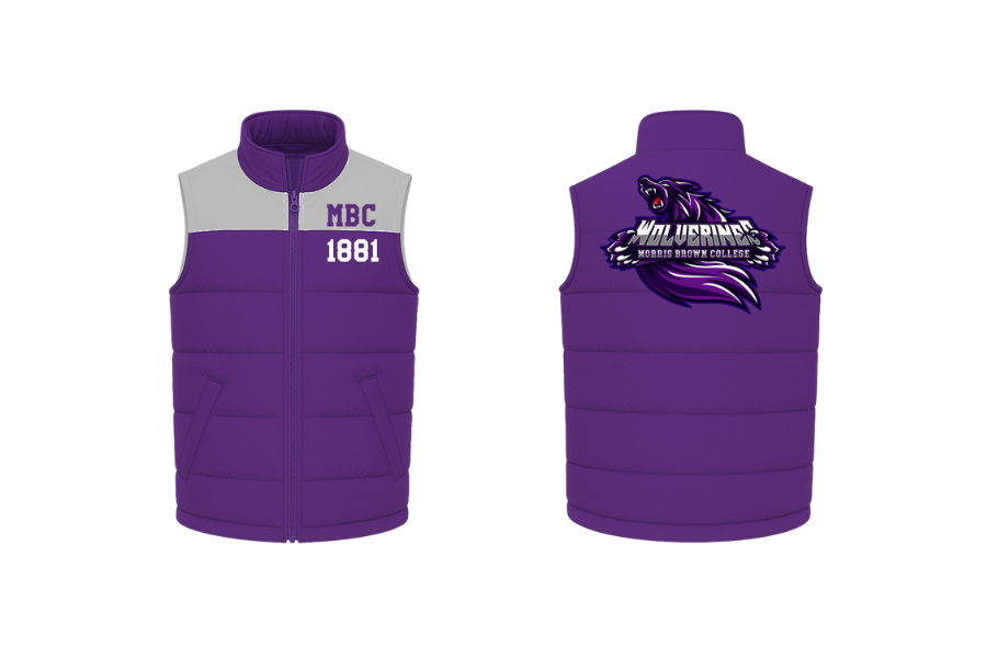 mbc gear Morris Brown Wolverines Unisex Vest