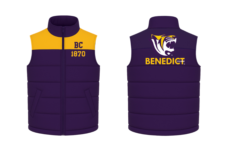 Benedict College Unisex Vest | HBCU Apparel | Tiger Pride Gear