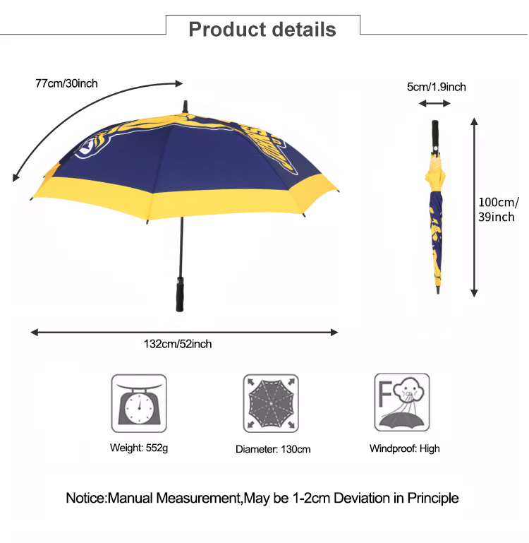 JCSU Golf Umbrella - Officially Licensed